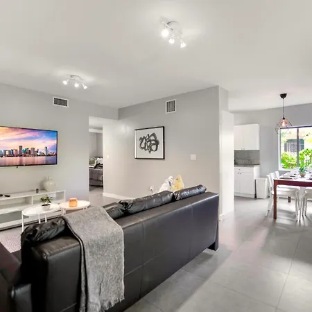 Spacious East Miami Duplex Delightful